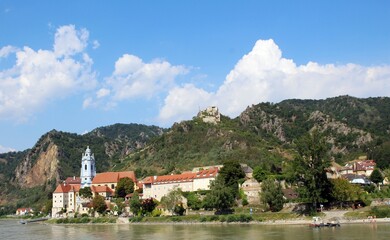 Fototapeta na wymiar Dürnstein an der Donau.