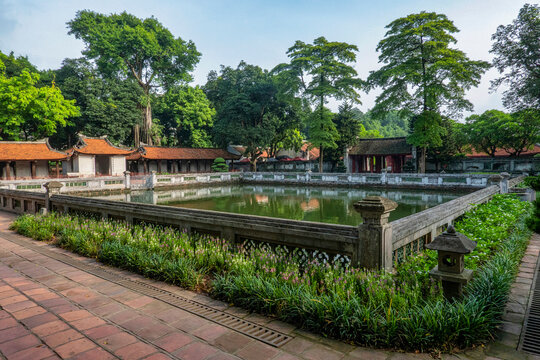 Temple of Literature also call name Van Mieu Quoc Tu Giam, it also known as first Temple of Confucius and ancient university in Hanoi.