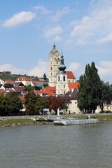 Blick auf Krems an der Donau.