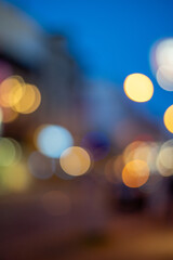 city bokeh