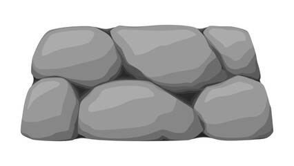 石の台座のイラスト