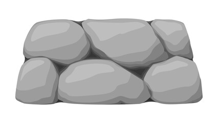 石の台座のイラスト