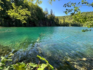 Landscape and environment of Plitvice Lakes National Park (UNESCO) - Plitvica, Croatia or Slikoviti krajobrazi i prekrasni motivi iz nacionalnog parka Plitvička jezera - Plitvice, Hrvatska