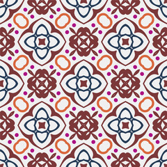 Repetitive abstract patterns. Seamless pattern for fashion, textile design,  on wall paper, fabric patterns, wrapping paper, fabrics and home decor. Abstract background.