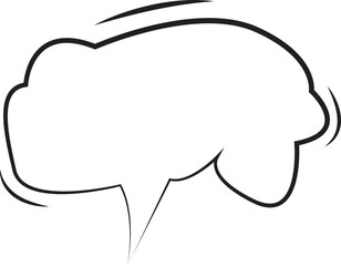 Chatt Line Comic Cartoon