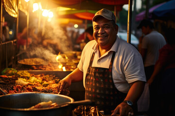 Portrait of a Food Truck Owner