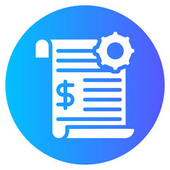 development gradient icon