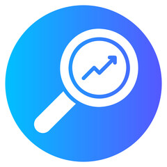 search engine gradient icon