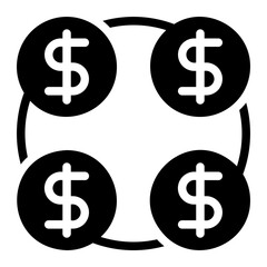 connecting glyph icon