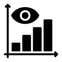 vision glyph icon