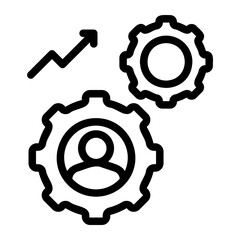 development line icon