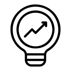 business idea line icon