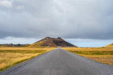 Ladscape of the Saxhóll Crater (Iceland) © Alberto Giron