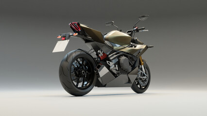 Concept 6 Street - 3D Motorcycle concept design
