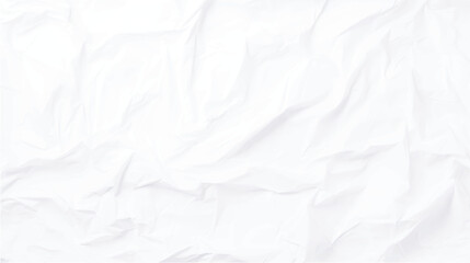 Obraz premium White paper texture is crumpled and creased. Copy space, white texture, top view, paper background, empty, sheet, old, page, cardboard, letter, parchment, ragged, stationery vector white paper texture