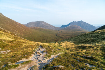 Fototapeta na wymiar The Mourne Mountains, beautiful part of Northern Ireland