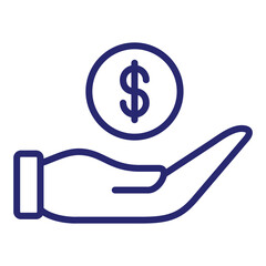 dollar payment icon suitable for your design and web