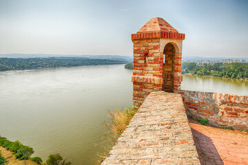 Fortress view in Novi Sad, Serbia