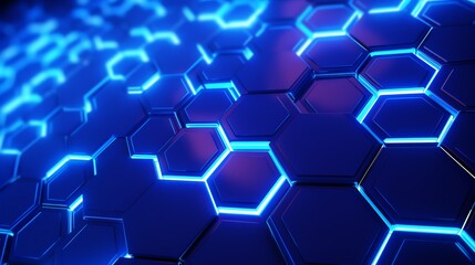 Colorful hexagon abstract background suitable for technology, corporate, and design concepts. Ideal for web banners, presentations, and digital artwork.