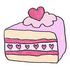 cake with heart