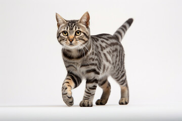 Portrait of a shorthair cat