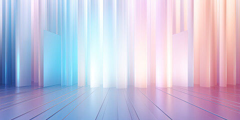 Abstract 3d background, glowing rays of light