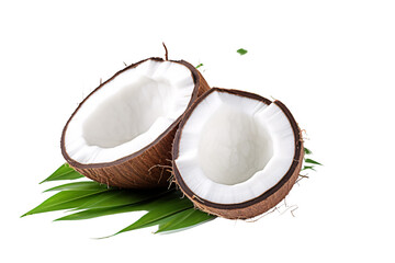 coconut isolated on a transparent background