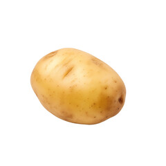 potatoes isolated on transparent background, PNG