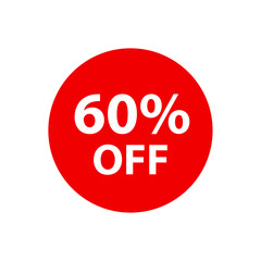 60% off discount banner