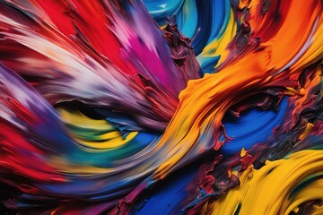 abstract background of colorful paint in the form of a patternabstract background of colorful paint 