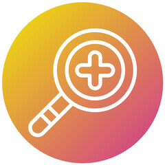 Obraz premium Zoom in Vector Icon Design Illustration