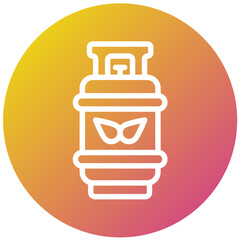 Gas Vector Icon Design Illustration