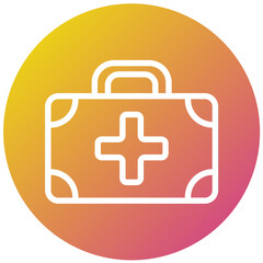 Medical kit Vector Icon Design Illustration