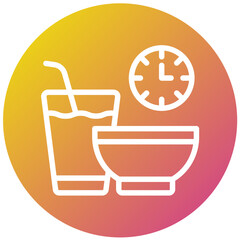 Iftar Vector Icon Design Illustration