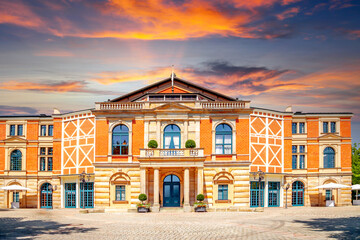 Festspielhaus Bayreuth, Bayern, Deutschland 