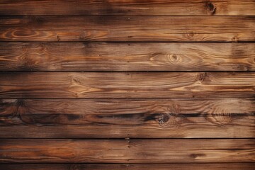 Obraz na płótnie Canvas Wood banner background. Top down view. Old brown wood texture