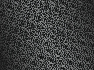 Fototapeta na wymiar Black abstract geometric background. Modern shape concept. Black metal texture steel background.