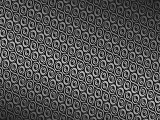 Fototapeta na wymiar Black abstract geometric background. Modern shape concept. Black metal texture steel background.