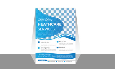 
medical flyer,medical flyer design,flyer design templates in A4 size,hospital flyer fully editable flyer,Vector flyer design