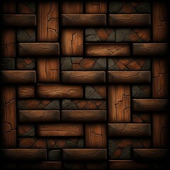 Texture of a Wood Grain Background for a Rustic Feel