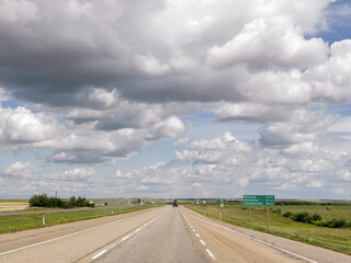 Alberta Highway 16, to Kitscoty, Blackfoot or Lloydminster
