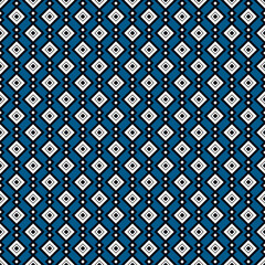 Ethnic, tribal seamless surface pattern. Repeated diamonds and rhombuses motif. Folk background. Folkloric wallpaper. Geometric ornament. Geo digital paper, textile print. Vector art