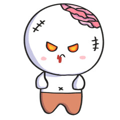 Baby zombie brain