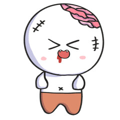 Baby zombie brain