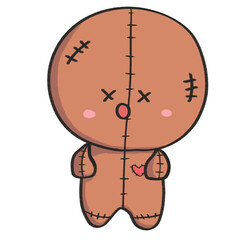 Baby leather Face