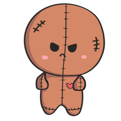 Baby leather Face