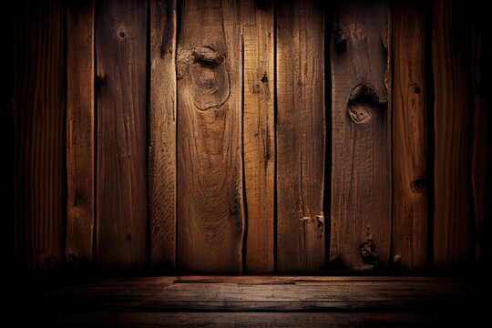 Captivating Rustic Charm: Dark Brown Wood Background for Stunning Photos