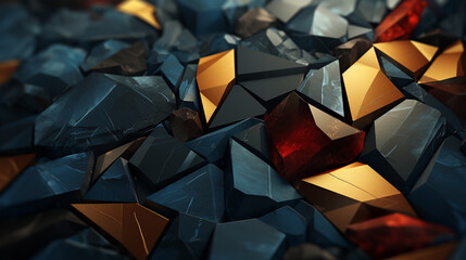 background with triangles HD 8K wallpaper Stock Photographic Image