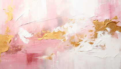 Pink hues intermingle with abstract marble, watercolor, and paint, forming dynamic visuals.