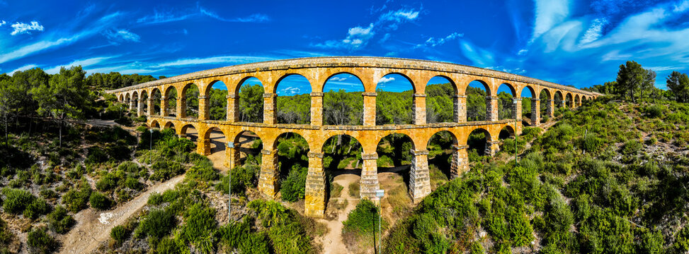 The Ferreres Aqueduct, also known as the Pont del Diable, is an ancient Roman bridge in Tarragona in Catalonia, Spain